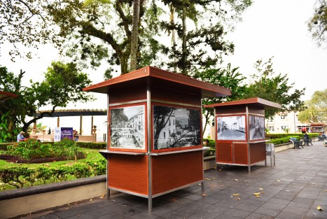 Con la finalidad de tener espacios dignos el Ayuntamiento de Xalapa  intervino el mobiliario urbano instalado en el parque Benito Juárez, con imágenes representativas de nuestra capital.