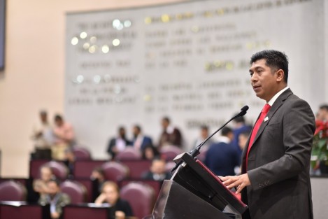 El diputado José Luis Tehuintle Xocua presentó una iniciativa por la cual propone  reconocer el derecho al voto de las y los ciudadanos veracruzanos que residan en el extranjero.