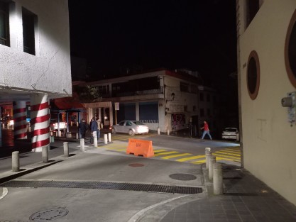 Apagón en varias calles del centro de Xalapa. Así la empresa de clase mundial.  