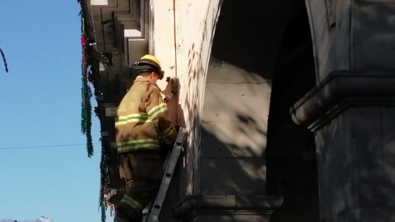 La mañana de este miércoles se reportó una fuga de gas sobre la calle Enríquez, proveniente de una toma ubicada en el edifico Nachita, del centro de la ciudad; cuerpos de emergencia acudieron para atenderla y el paso fue bloqueado por algunos minutos.