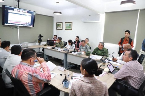En Medellín sesionó la Coordinación Estatal para Construcción de la Paz, donde se brindaron los reportes de resultados en la disminución de los índices delictivos, así como el desarrollo del operativo Guadalupe - Reyes en todas las regiones del estado, 