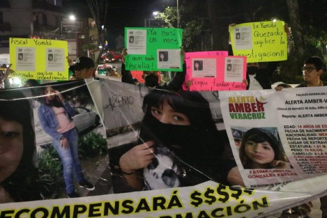 Familiares de Juan Luis Guevara Zavala, desaparecido el 16 de diciembre en Actopan; y Fátima Cristal González Patlas, desaparecida en Villa Aldama el 9 de diciembre, marcharon este miércoles para pedir la aparición con vida de sus seres queridos y exigir a la Fiscalía agilizar las investigaciones.