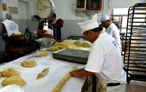 Desde hace unos días, las panaderías de la capital veracruzana, como las de todo el país, se avocan a la elaboración de las tradicionales Roscas de Reyes, que aunque se parten el 6 de enero, en los hechos se disfrutan con varios días de anticipación y posteriores a la fecha. 