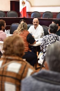 Para continuar y fortalecer esta política pública, eje de la actual Administración, funcionariado encabezado por el presidente municipal Ricardo Ahued Bardahuil realizó la primera jornada de audiencias ciudadanas de 2023.