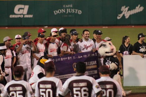  En juego previo a la final, Pescadores de Alvarado vencieron a Águilas de Chahuapan, para quedarse con el tercer puesto.