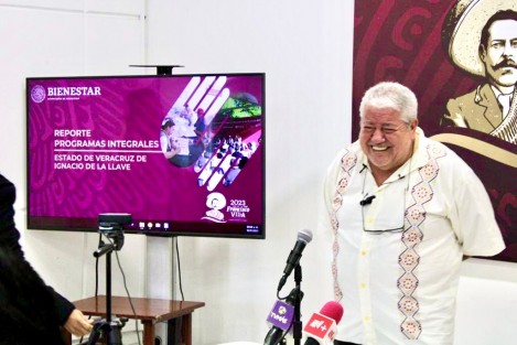 En 2022 los programas sociales atendieron en el estado a poco más de 2 millones 800 mil beneficiarios, entre los que se dispersaron más 67 mmdp; de estos alrededor de un millón 635 mil mujeres recibieron cerca de 38 mil millones de pesos, cantidad sustancialmente mayor a la que recibieron el millón 185 mil hombres beneficiarios restantes, informó el delegado de Bienestar en Veracruz, Manuel Huerta.
