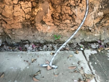Durante la rueda de prensa en la capital veracruzana, señalaron que ya está interpuesta la denuncia ante la FGE; además mostraron fotografías de las afectaciones en el interior del plantel educativo.