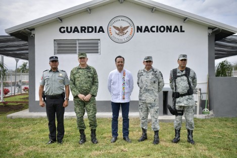 Agradecemos la disposición de la Guardia Nacional y queremos que siga siendo la institución que apoye a Veracruz en materia de seguridad, expresó el gobernador Cuitláhuac García Jiménez durante la inauguración de la Subestación Tamarindo, la primera en el país construida no sólo por el Gobierno sino con apoyo de alcaldes e iniciativa privada.

