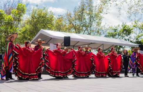 Como todos los domingos, se llevó a cabo el Programa permanente Domingos familiares en el Parque Juárez.