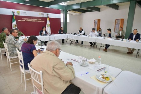 Durante la mesa de  la Coordinación Estatal para la Construcción de la Paz de este lunes, se informó que durante las fiestas de La Candelaria en Tlacotalpan, se tuvo afortunadamente saldo blanco.