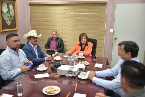 La presidenta de la Mesa Directiva de la LXVI Legislatura, diputada Margarita Corro Mendoza, recibió a productores de aguacate hass veracruzano, quienes externaron las necesidades y requerimientos que enfrenta el sector para mejorar la producción y comercialización del fruto.