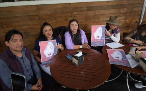Presentes Citlali García, Pamela Hernández, Yashi Arrollo, Lorena Báez y Zentli Martínez, quienes estarán de manera rotativa en las diferentes funciones.
