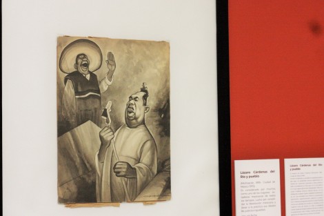 En la Pinacoteca Diego Rivera fue inaugurada la exposición <em>Ernesto García El Chango Cabral, testigo gráfico de la Historia, que reúne trabajos en diferentes técnicas, del considerado mejor caricaturista mexicano del siglo XX. 