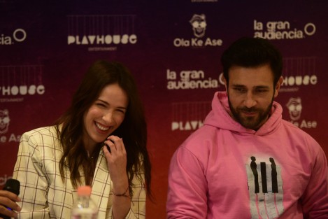 En conferencia de prensa, los actores Carlos Ferro, Sylvia Sáenz y César Enríquez invitaron a la obra Siete veces Adiós, que se presentará en el Teatro del Estado este miércoles y jueves. 
