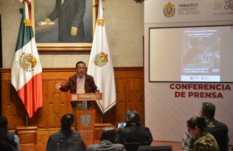  De diciembre de 2022 al 13 de marzo, la Coordinación Estatal para la Construcción de la Paz decomisó 81 mil 955 dosis de drogas tradicionales y sintéticas, lo que representa una suma de 16 millones 033 mil 380 pesos, destacó el gobernador Cuitláhuac García Jiménez en conferencia de prensa.

