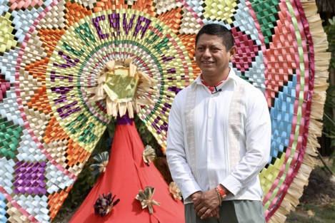 Todo lo que hacemos durante los 365 días del año lo compartimos en Cumbre Tajín… nuestra experiencia, la salvaguardia del patrimonio; todo, con un público diferente en cada edición, destaca Humberto García García, director del Centro de las Artes Indígenas (CAI).