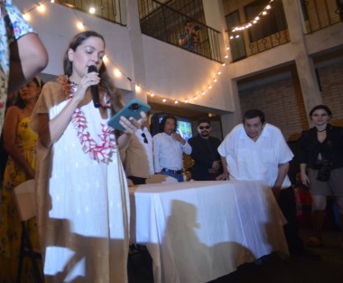  A través de un acto protocolario, también se hizo la entrega legal de la propiedad a la asociación civil que administra este lugar, encabezada por el promotor cultural Ricardo Perry Guillén y el grupo Los Cojolites. Posterior al evento oficial, vino el fandango.
