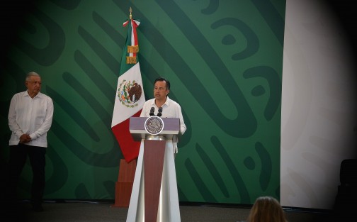  El Gobierno del Estado procederá a denunciar al juez José Arquímedes Gregorio Loranca Luna por presuntas actuaciones indebidas en la construcción de la Torre Centro, informó el gobernador Cuitláhuac García Jiménez al presidente Andrés Manuel López Obrador, reiterando que existen conflictos de interés en la obra. 