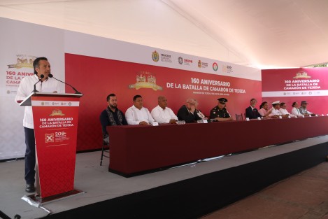 No podemos explicarnos el hoy sin tomar en cuenta el pasado. Ahora tenemos una relación respetuosa, una amistad peculiar y de fraternidad, expresó el gobernador Cuitláhuac García Jiménez; 