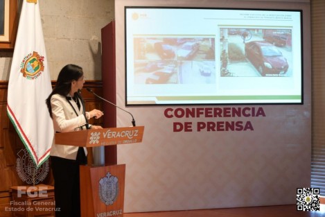 La Fiscal General del Estado, Verónica Hernández, en conferencia ante los medios presentó el Informe ejecutivo de la investigación sobre  el feminicidio de Yaraseth Zepeta García.