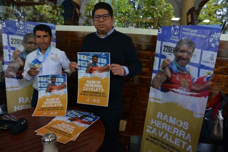 El director del Deporte en el Ayuntamiento de Perote, Ramos Herrera Zavaleta, informó que logró convertirse campeón mundial en el World Triathlon 2023 que fue en Ibiza, España.
