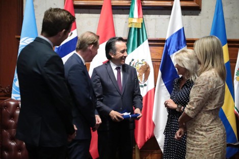 El Gobierno del Estado promueve las bondades del Corredor Interoceánico del Istmo de Tehuantepec (CIIT) ante países del norte de Europa, a fin de potenciar el sector energético dada la posición estratégica de Veracruz en la región y su conectividad a la costa Este de Estados Unidos.