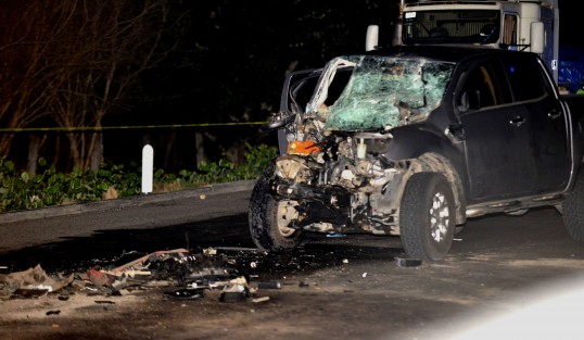 Dos muertos y dos heridos fue el saldo d. un accidente sobre la carretera  Xalapa- Veracruz, fue a 500 metros de la caseta del plan de Río. 