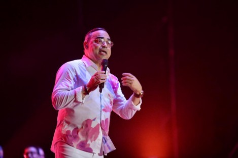 El caballero de la salsa, el puertorriqueño Gilberto Santa Rosa;  el colombiano David Zahan; Grupo Niche y José Alberto, El Canario, fueron parte del elenco que se presentó en el primer día del Salsa Fest. 