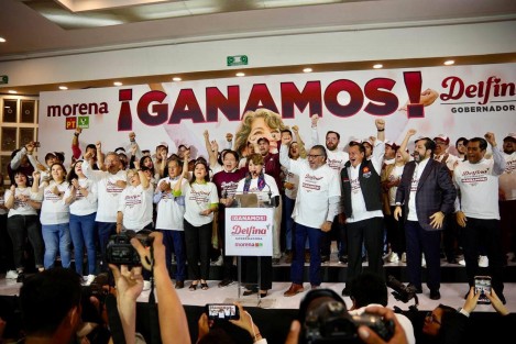 De acuerdo al  conteo rápido en el Estado de México, Delfina Gómez encabeza la elección a la gubernatura del Estado de México, con el 53.8 por ciento de los votos.