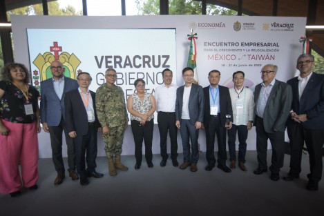 Veracruz y las secretarías de Economía y Energía celebraron el Encuentro Empresarial para el crecimiento y la relocalización México-Taiwán. 