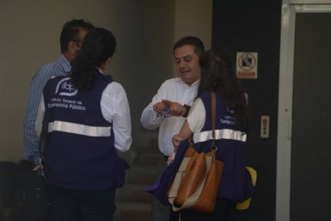 Junto a personal del Instituto Federal de la Defensoría Pública, observadores de la Oficina del Alto Comisionado de las Naciones Unidas para los Derechos Humanos arribaron para la audiencia de la jueza Angélica N. La defensa espera que pueda llevar su proceso en libertad.