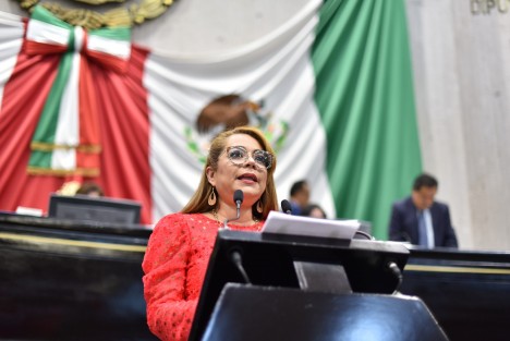 La diputada Citlali Medellín Careaga se pronunció contra el acoso laboral.