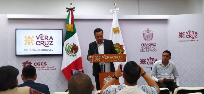 El gobernador Cuitláhuac García defendió que los homicidios han bajado en Veracruz de manera radical y se cometen menos que en entidades como Chihuahua, Guanajuato o Jalisco.