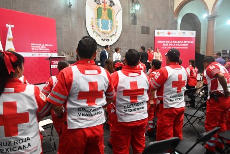 Este día se dio inicio oficialmente a la Colecta Anual de la Cruz Roja. 