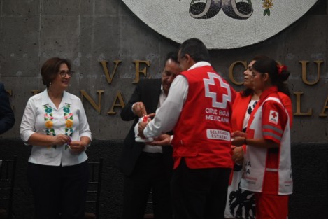 Este día se dio inicio oficialmente a la Colecta Anual de la Cruz Roja. 