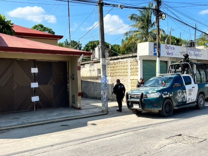 Una cabeza humana fue lanzada por desconocidos al patio de una vivienda ubicada en el boulevard Andrés Quintana Roo de la ciudad de Álamo, Ver. 