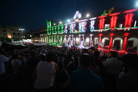 También acudieron maestros del MCM y algunos diputados locales. 