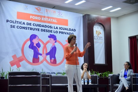 La senadora Patricia Mercado Castro expresó su postura respecto a las políticas públicas en materia de cuidados a las personas y destacó las reformas impulsadas desde el ámbito federal y las acciones que aún están pendientes en las agendas locales.