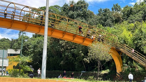 Una persona intentó este mediodía de lunes quitarse la vida lanzándose del puente peatonal ubicado en la calle Bolivia, casi frente a oficinas del DIF Estatal. Cuerpos de auxilio impidieron que lograra su objetivo. Irónicamente a un día de conmemorarse el Día Mundial para la Prevención del Suicidio.  