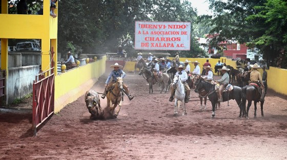 La Asociación de Charros de Xalapa realizó la gran charreada de exhibición en el Lienzo Charro de Murillo Vidal. Participaron el rancho Los Amigos, el rancho La Victoria y Charros de Xalapa. Gracias a la invitación de nuestro gran amigo Guillermo Núñez Huesca, quien también mostró sus dotes en este deporte muy mexicano.