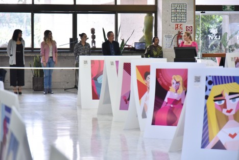 En las instalaciones del Palacio Legislativo del estado de Veracruz, 80 alumnos de segundo semestre de la Universidad Gestalt de Diseño presentaron la muestra denominada Sinfonía Cubista, integrada por carteles de realidad aumentada y que son parte de los trabajos realizados en las asignaturas de animación digital, diseño gráfico y diseño web.