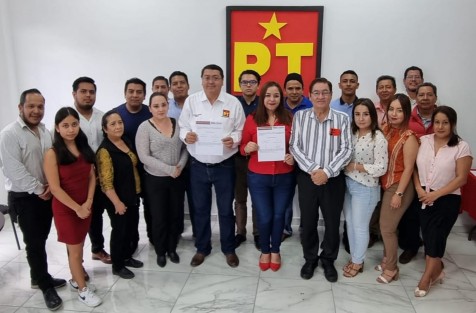 Se llevó a cabo el registro oficial del Diputado Ramón Díaz Ávila y Dinorah Navarrete Enríquez, cómo aspirantes a Coordinador (a) Estatal de los Comités de Defensa de la 4T.