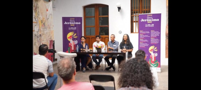 El IVEC, a través de la Casa de Cultura de Coatepec, invita a disfrutar de las presentaciones editoriales y mesas de diálogo del III Coloquio de Traducción Literaria San Jerónimo, que se llevarán a cabo de manera gratuita y presencial del jueves 28 al sábado 30 de septiembre, de l17:00 a las 19:00 horas.