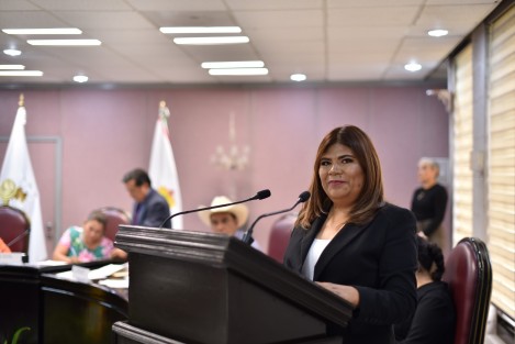 Gisela López presenta ante la Diputación Permanente su iniciativa que busca promover la producción, comercialización y biodiversidad de maíz criollo.