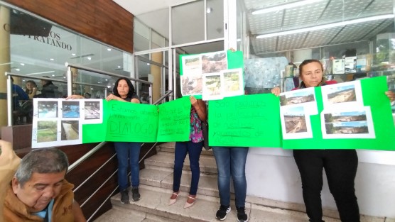 Habitantes de la localidad La Laguna, municipio de Coatepec, exigen a las autoridades ambientales proteger sus yacimientos de agua, lo que han solicitado en reiteradas ocasiones.