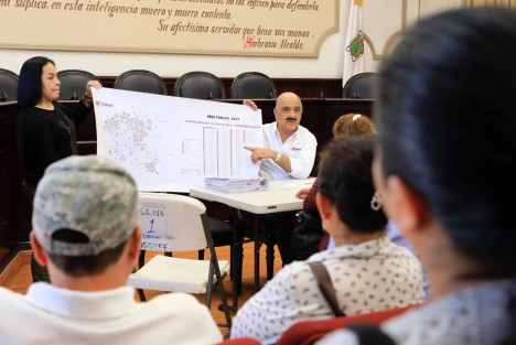 Durante una jornada de audiencias ciudadanas en la Sala de Cabildo, el alcalde Ricardo Ahued expuso que este año, entre el Ayuntamiento y la Comisión Municipal de Agua Potable y Saneamiento (CMAS), se construirán 128 mil metros lineales de infraestructura hidráulica y sanitaria.
