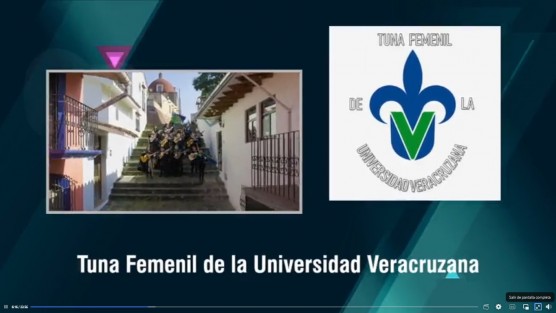 El Canal Once del IPN, dio a conocer este domingo la participación de la Tuna Femenil de la Universidad Veracruzana en el Tercer Concurso Nacional de Estudiantinas, durante la segunda eliminatoria que tendrá lugar el 22 de Octubre en la Ciudad de México. Una vez más, la Tuna más bonita de Xalapa, a poner en alto el nombre de la Máxima Casa de Estudios de Veracruz, su Capital y la entidad entera. 
