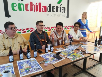 Max Ramírez, Daniel Sosa y Oswaldo Rojas dieron a conocer los detalles del Oktoberfest a realizarse el 14 y 15 de octubre en la Ex hacienda Lucas Martín, donde participarán 17 expositores con 150 marcas de cervezas artesanales. El costo de entrada será de 70 pesos.