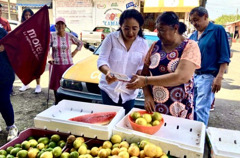 La candidata a coordinar los Comités de Defensa de la 4T, Citlalli Navarro, escuchó a mujeres guerreras y a hombres que luchan diariamente por salir adelante, quienes trabajan en los mercados de Córdoba, Veracruz, municipio en donde la veracruzana también aprovechó para visitar a sus simpatizantes de la Colonia Tierra y Libertad.