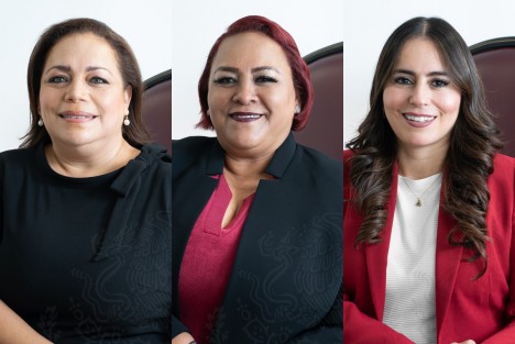 En cumplimiento de la normativa interna y por mayoría de votos, el Pleno de la LXVI Legislatura avaló que la Mesa Directiva que funcionará durante el Tercer Año de Ejercicio Constitucional, del 5 de noviembre de 2023 al 4 de noviembre de 2024, esté integrada por las diputadas Adriana Esther Martínez Sánchez (Morena), en calidad de presidenta, Verónica Pulido Herrera (PAN), vicepresidenta, y Arianna Guadalupe Ángeles Aguirre (PRI), secretaria.